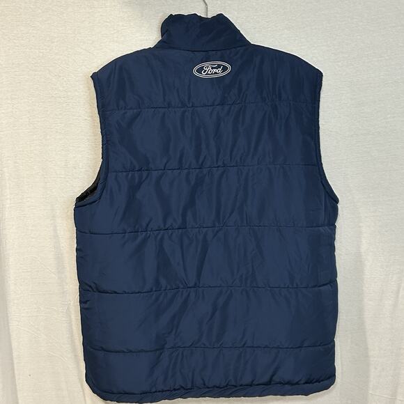 Minnesota Twins Puffer Vest Men’s XL Full Zip Ford Logo Embroidered Casual - Picture 5 of 5